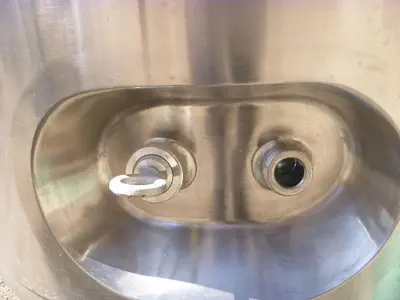 Tank, 79 Gallon, 316L Stainless Steel, Jacketed, 50 PSI, Fermenter, A #L744280