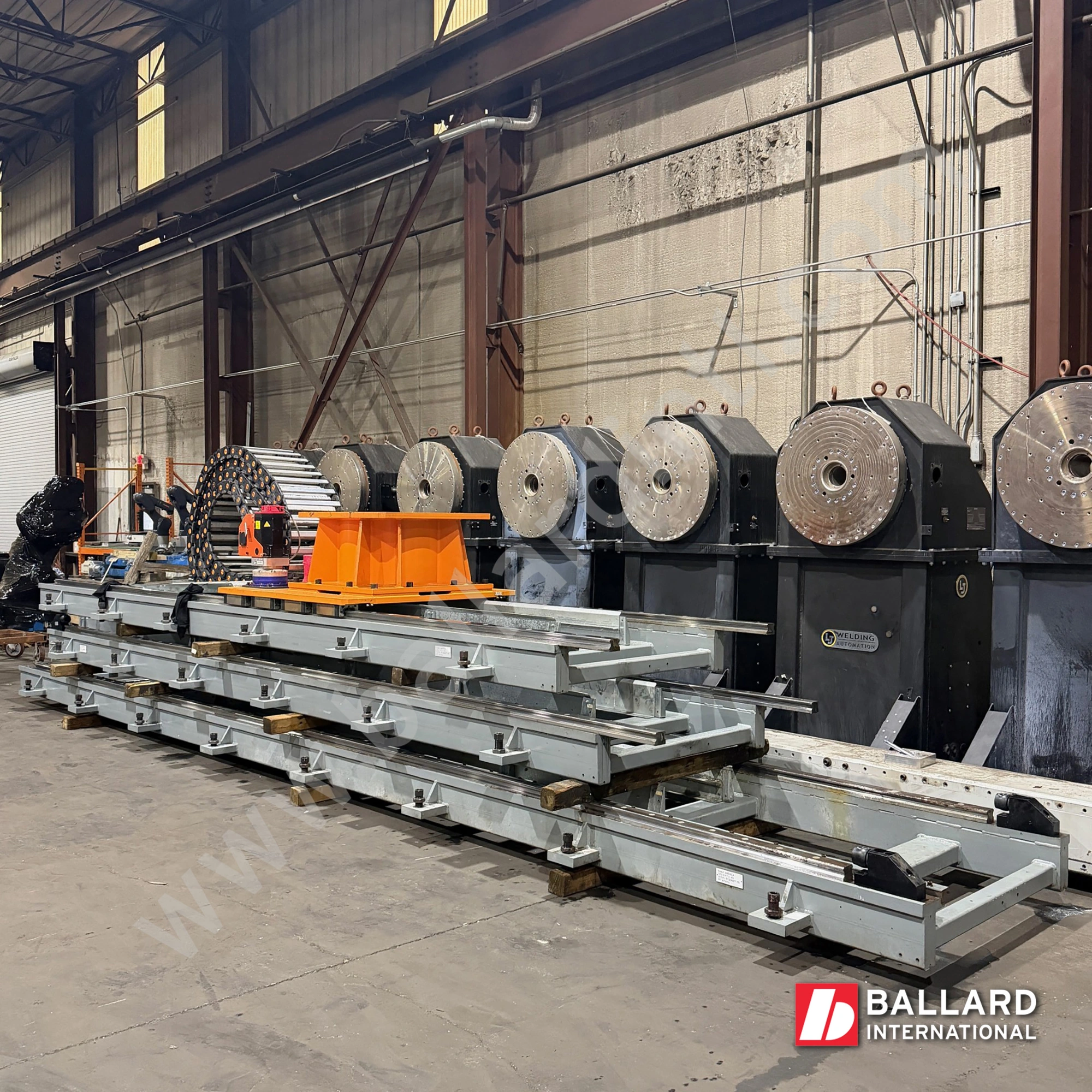 FANUC RTU Gen VI 7th Axis Robot Linear Rail w/ Riser – Extra Heavy Duty – 20m