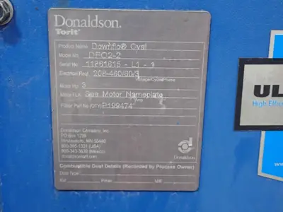 USED DONALDSON TORIT DF022