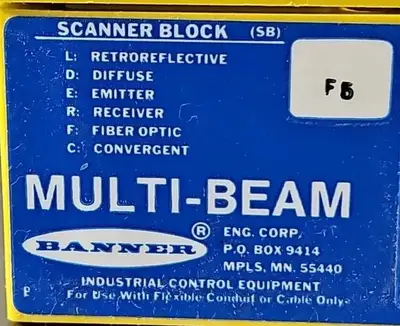BANNER F5AN05 FULLY ASSY MULTIBEAM. Loc5D19