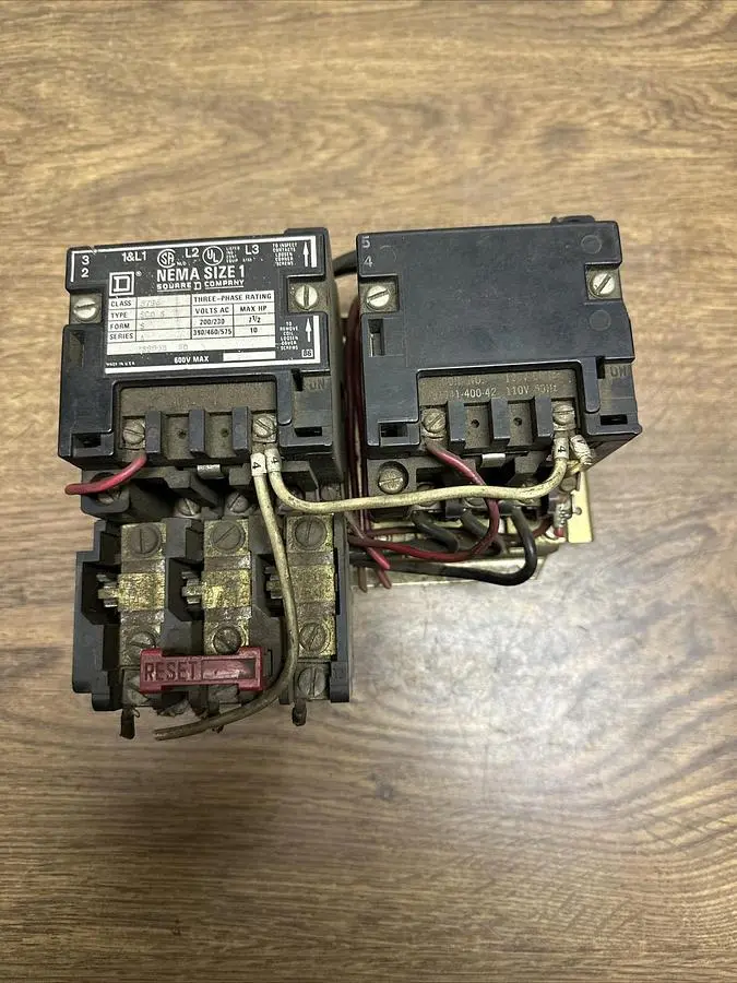 Used SQUARE D 8735-SCO8 Starters | Surplus Asset Holdings #1205300