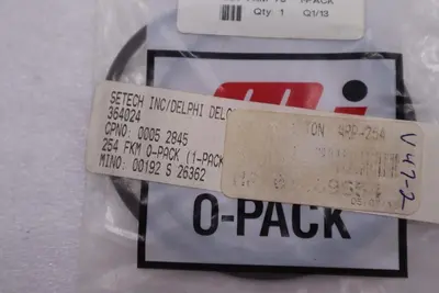 Motion Industries 006255089 -254 FKM 75 1-Pack O-Ring #K-2243