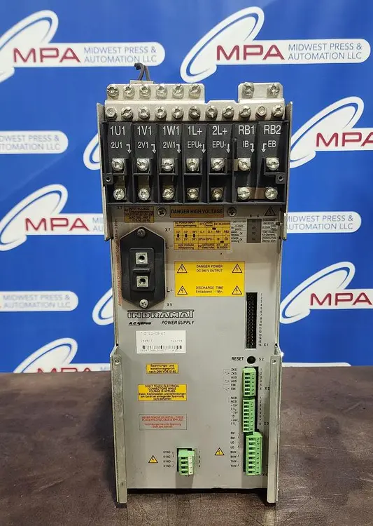 Used INDRAMAT TVD 1.2-08-03 AC Power Supplies Michigan US | Midwest Press and Automation #1047874
