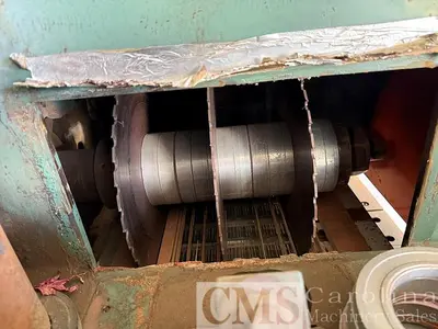 USED MEREEN JOHNSON MODEL 312 DC GANG RIP SAW