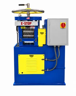 IRM 4258 4.25" X 8" 2-HIGH LABORATORY ROLLING MILL Wire & Rod Rolling Mills | International Rolling Mills (1)