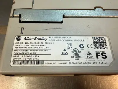 Allen-Bradley 2094-BM01-M /A w/ 2094-EN02D-M01-S0 (12.3.7)