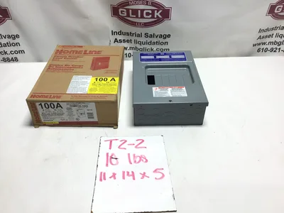 Square D HOM612L100S Homeline Circuit Breaker Load Center 100A 120/240V 50/60Hz