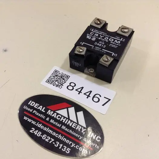 Used CRYDOM D4812 Relays & Switches Michigan US | Ideal Machinery #602856