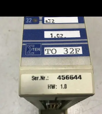 Used SIGMATEK TO32F 01-007-325 Circuit Boards Michigan US | Ideal Machinery #573945