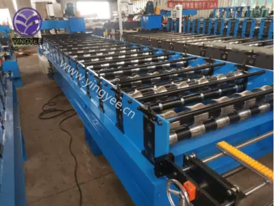 IBR/Trapezoid Roof Sheet Roll Forming Machine in China