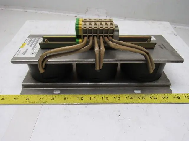 Siemens 1P 6SN1111-0AA00-0BA1 3 Phase Choke Reactor Com-HF 7MH 30A 16kW