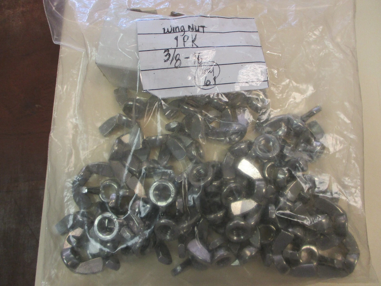 New 3/8-316 New Wing Nuts (QTY 61)
