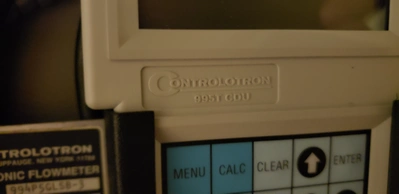 Controlotron Ultrasonic Flowmeter 994P5GLSB-3