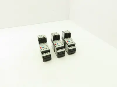 Siemens 3RU1116-1AB0 Motor Starter Contactor Relay 24V Coil 5Hp 600V Lot of 3