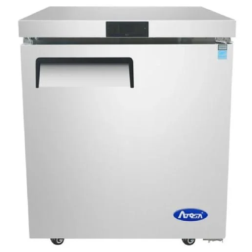 New | in-Stock Atosa New Atosa MGF8405GR Stainless Undercounter Freezer Reach-in One-section 120V Undercounter Freezers Illinois US | Falcon Restaurant Supply #1375728