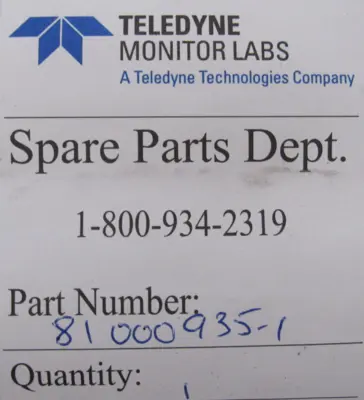 NEW TELEDYNE 81000935-1 FILTER ELEMENT