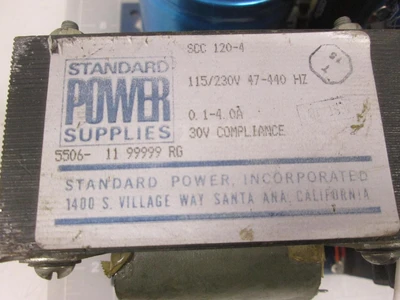 Used STANDARD POWER SUPPLIES _UNKNOWN_ AC/DC Power Supplies | OCO Industrial #1649529
