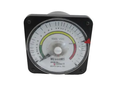NEW MEG ALERT GP5000-MU AUTOMATIC SINGLE MOTOR INSULATION TESTER
