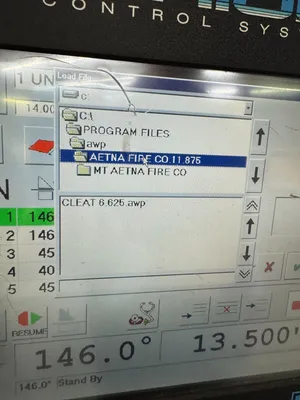 2001 ROPER WHITNEY AB1016CO Folding Machines | THREE RIVERS MACHINERY (13)