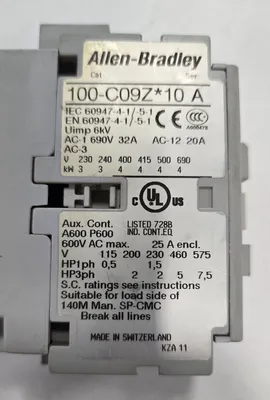 USED ALLEN BRADLEY 100-C092*10