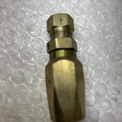 ** New Parker Hydraulic Connector Fitting BL06  QYT Of 5 Fast Shipping #