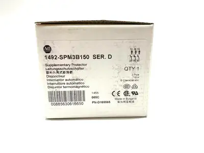 NEW ALLEN-BRADLEY SUPPLY PROTECTOR 3P CIRCUIT BREAKER