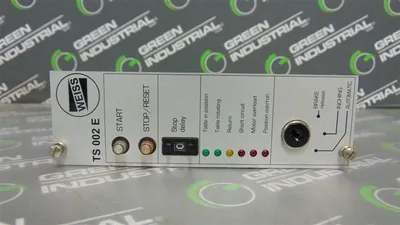 Weiss TS 002 E Indexing Table Control Card SIG-TS002E V6 Used
