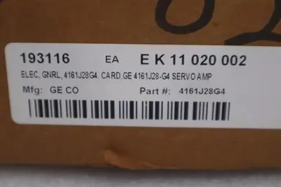 NEW GE FANUC GENERAL  4161J28-G4 POWER SUPPLY STOCK G184