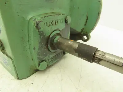 Boston Gear F713-30-B5-G-T3 Gearbox 30:1 Ratio 58rpm 56C Threaded Output Shaft