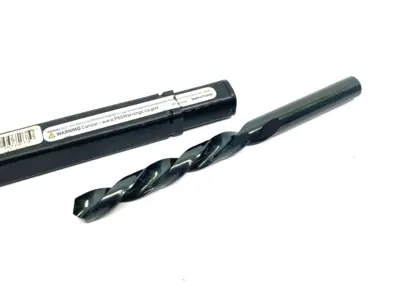 USED TITEX HIGH-SPEED STEEL JOBBER DRILL, 10.3MM DIAMETER, LEFT HAND
