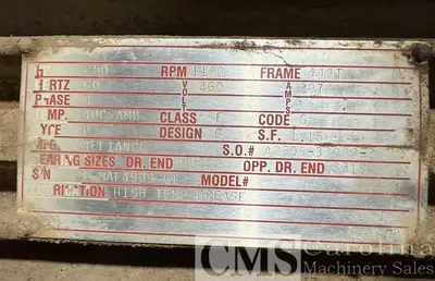 USED CPM 250 HP PELLET MILL