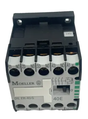 NEW MOELLER DILER-40-G CONTACTOR RELAY 24VDC DILER40G