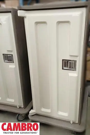 Mobile Cambro hot or cold  food transporters - 2 available