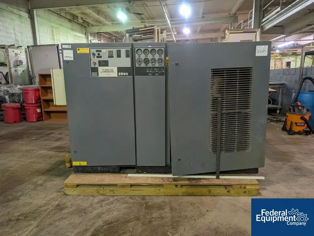 USED Atlas Copco Atlas Copco Model ZR90 Air Compressor