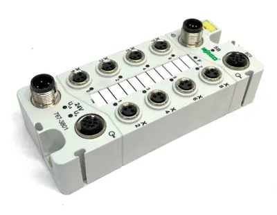 USED WAGO SPEEDWAY 767 8-CHANNEL DIGITAL I/O MODULE