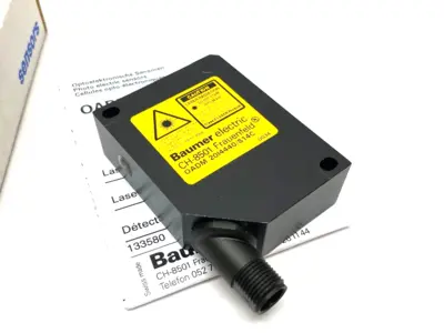 New | in-Stock Baumer Teach-In: Button Distance Sensor 30~70mm, Pulsed Red Laser Diode Sensors Michigan US | Maverick Industrial Sales #1398356