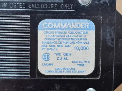 Used COMMANDER QBH220 Switchgears British Columbia CA | Lenmark #1438507