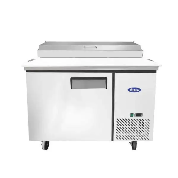 New | in-Stock Atosa New Atosa MPF8201GR 44'' Pizza Prep Table Food Prep Tables Illinois US | Falcon Restaurant Supply #1375337