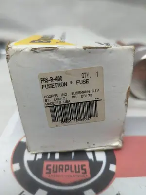 New | in-Stock COOPER BUSSMANN FRS-R-400 Miscellaneous Equipment (Electrical & Power) | Surplus Asset Holdings #1198461