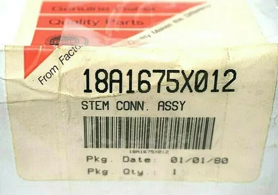 NEW FISHER 18A1675X012 STEM CONNECTOR ASSEMBLY