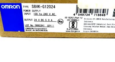 NEW OMRON S8VK-G12024 POWER SUPPLY S8VKG12024
