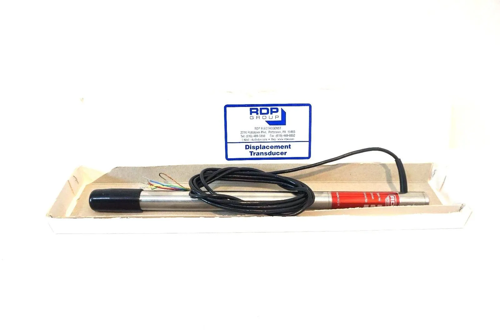 NEW RDP GROUP DCTH-2000C DISPLACEMENT TRANSDUCER DCTH2000C