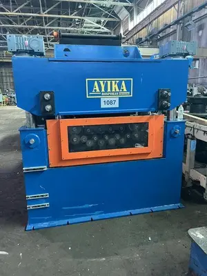 60" x .157" Ayika Flattener Year 2022 with Peeler Table