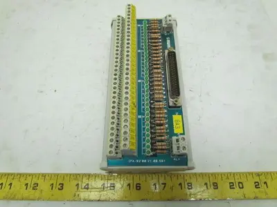 Num Interface Terminal Board Connector Assy 92002100501-C DIN Rail Mount