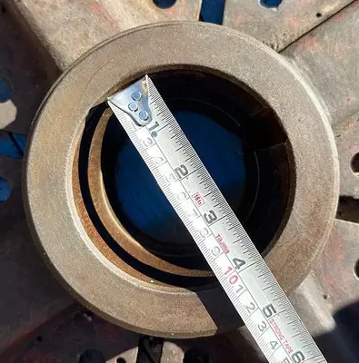 21" Lathe Faceplate w/ L1 Mount Will fit a 17" Clausing Colchester Lathe (5713)