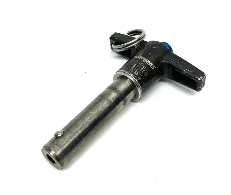 Used JERGENS QUICK-RELEASE T-HANDLE PIN KLP 16MM X 50 SS C16MT50S Pins | Maverick Industrial Sales #1101256