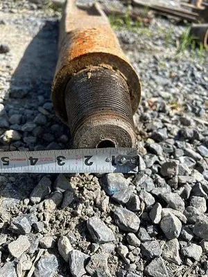 Used AFTERMARKET 6-7/8" X 36' STEEL CHISEL BIT FOR CABLE TOOL Other Cutting Tools Pennsylvania US | East West Machinery & Drilling #1417588