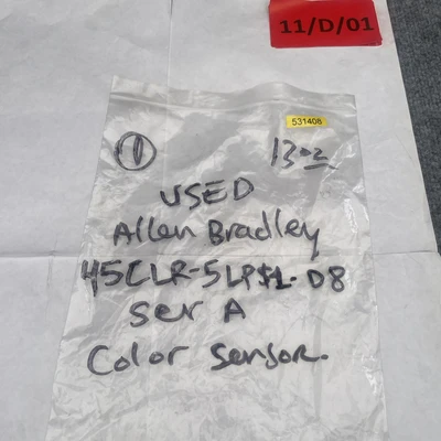 Used Allen-Bradley 45CLR-5LPS1-D8 Photoelectric Sensors California US | Davliegogo LLC #1707632