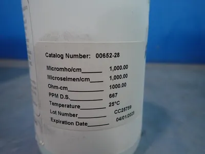 Oakton Traceable Conductivity Solution