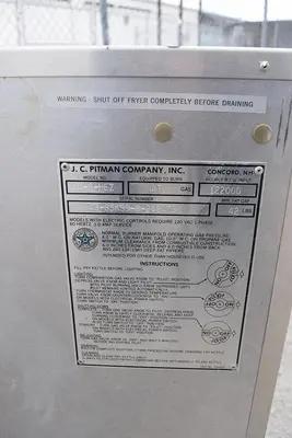 USED PITCO FRIALATOR 14-B-HEZ
